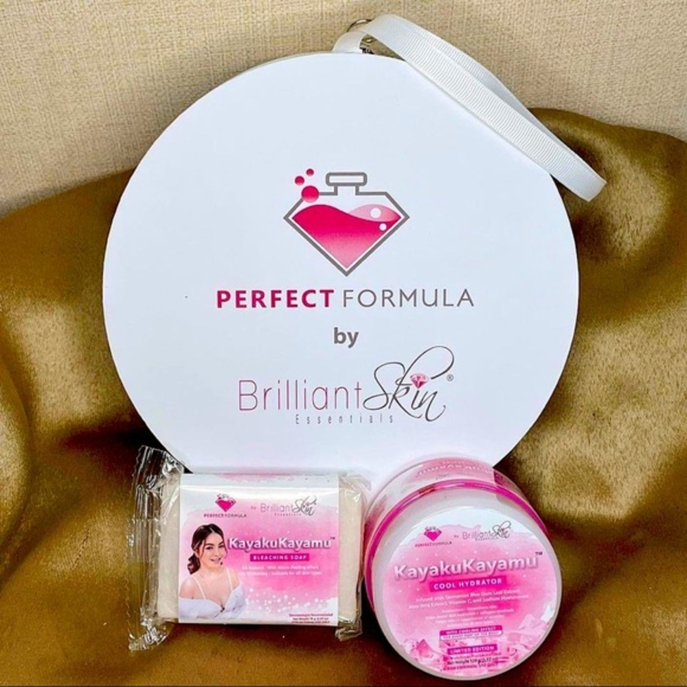 KayakuKayamu™️ Bleaching Soap & KayakuKayamu™️ Cool Hydrator by Perfect Formula.